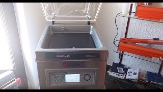 Henkelman BOXER 35 ACS vakum pakerica Soft Air Gas Flush Liquid Control [upl. by Edik]