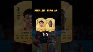 Lamine Yamal VS la PRIMERA CARTA de JUGADORES TOP en FIFA 🔥🤩 [upl. by Tolley]