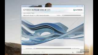 AutoCAD Civil 3D 2015  Installeerimine [upl. by Akenahc]