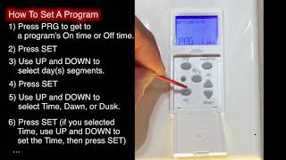 How to Program A Defiant Indoor In wall Digital Timer model 32648  Instructions [upl. by Sella]