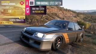 Forza Horizon 5 20241024 TÉL 1990 VAUXHALL LOTUS CARLTON A 800 DRIFTZÓNA TIERRAS VERDES [upl. by Lennahc213]