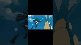 Lucario VS gyaradoslove lucario pokemon [upl. by Anahs]