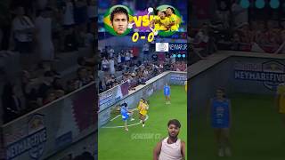 1v1 football match 😱soccer shorts football neymar ronaldo youtuber subscribe [upl. by Attelocin184]