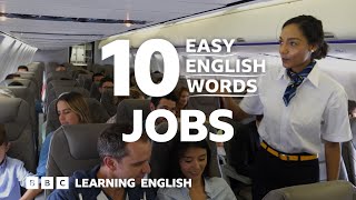 10 Easy English Words Jobs 👮🏾‍♀️👩‍🏫👨🏾‍🚒👨🏼‍⚕️💁🏿 [upl. by Winchell]