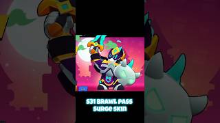 S31 Brawl pass Surge skin 🔥 brawlstars 荒野亂鬥 montage [upl. by Aikel634]