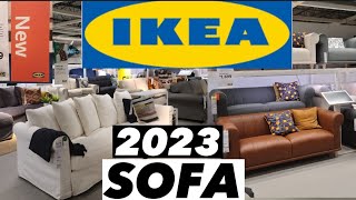 IKEA SOFAS NEW Collection  COUCH NEW Finds Spring 2023 Walkthrough store with prices [upl. by Batsheva]