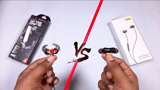 Boat Bassheads 242 vs Realme Buds2 Earphone Comparison  Which one is best for you [upl. by Goulette]