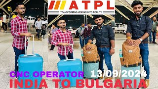 INDIA TO BULGARIA  VISA SUCCESS  CNC OPERATOR JOB  BULGARIA JOB job bulgariavisa cnc atpl [upl. by Carlina]