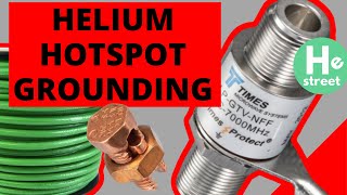 Helium Antenna Grounding  Easy Antenna Install RAK 8 dBi [upl. by Alyahsat]