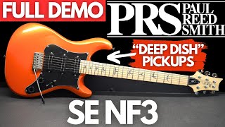 PRS SE NF3 FULL DEMO Narrowfield Pickups [upl. by Koziara]