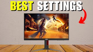 AOC 24G4 Best Settings [upl. by Leahcar548]