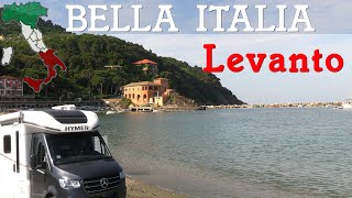 Italien Mit dem Wohnmobil nach LevantoLigurische RivieraCamping Aqua Dolce [upl. by Ymmot880]