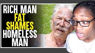 Millionaire Fat Shames Homeless Man Becomes His Boss Sameer Bhavnani Reaction [upl. by Iridis]