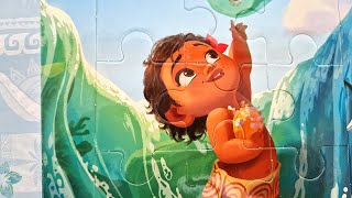 Moana Puzzle Book 🧩 Puzzle Buch für Kinder Vaiana [upl. by Suckram]