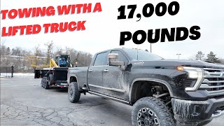 First tow with my lifted 2024 Chevy Silverado 2500 Duramax [upl. by Atikin935]