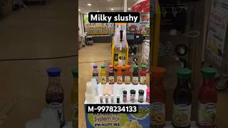 2024 milky slushy maker  100 verities make with one machine  ice slush making machine [upl. by Ydnab925]