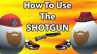 HOW TO USE the SHOTGUN in SHELL SHOCKERS [upl. by Dhumma38]