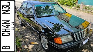 In Depth Tour Mercedes Benz C180 Classic W202 1995  Indonesia [upl. by Pritchett]