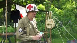 WW2 Medic  US Army First Aid Men [upl. by Anneirb]