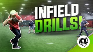 THE TOP 4 INFIELD DRILLS Implement These Into Your Next Practice amp Watch Your Infielders Dominate [upl. by Assiroc]