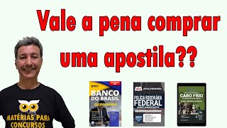 Vale a pena comprar uma apostila [upl. by Attenod]