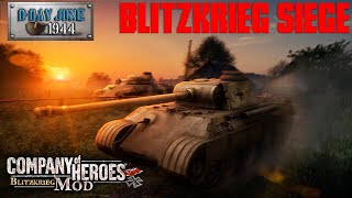 Blitzkrieg Siege  Company Of Heroes Blitzkrieg Mod [upl. by Shaffer]