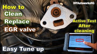 How to CLEAN your Car EGR valve amp Electronic EGR Valve Testing AFTER Honda EGR Valves P0401 P0402 [upl. by Gizela]