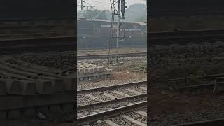 WDM3D WITH HONKING AT DANAPUR STATION [upl. by Kalmick]