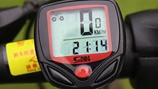 SUNDING 546AE  568AE Bicycle Computer 激安サイクルコンピューター取り付け [upl. by Aiuoqes]