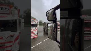 Road to Truckstar Festival in Assen 2024  Scania V8 Power [upl. by Nollahs]