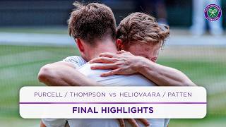 Comeback from Match Point 🤯  Purcell Thompson vs Heliovaara Patten  Highlights  Wimbledon [upl. by Suvart606]