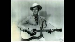 Hank Williams Sr  Lonely Tombs  RARE [upl. by Haskell330]