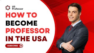 How to become a professor in the USA [upl. by Colton]