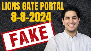 882024 Lions Gate Portal  888 Portal  BE CAREFULL [upl. by Sucramad]