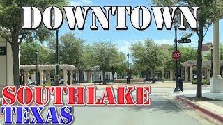 Southlake  Texas  4K Downtown Drive [upl. by Fortunio852]