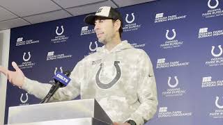 Indianapolis Colts Shane Steichen Gives Injury Updates On Bernhard Raimann Tyquan Lewis [upl. by Leinahtam303]