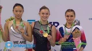 2018 Trampoline Worlds – Four nations win Gold Highlights – We are Gymnastics [upl. by Eerazed]