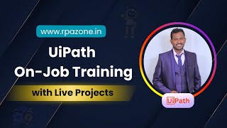 Uipath On Job Training Program with Live Projects Live Projects with REFreame work [upl. by Sidney150]