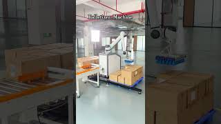 Palletizer Machine machine roboticpalletizer robot palletizer palletizing factory [upl. by Einnalem]