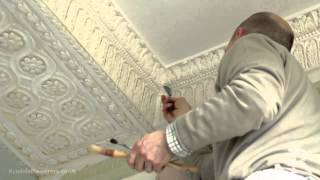 Ornate Plaster Restoration  Ryedale Plasterers Limited [upl. by Minier]