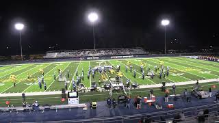 10 25 24 The Fairborn Marching Skyhawks perform  She will reign  at football halftime [upl. by Ainav2]