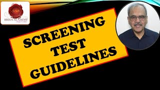 SSB Screening Test  Guidlines [upl. by Queena350]