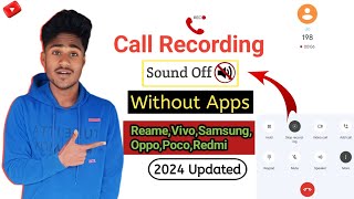 Auto Call Recording Without Announcement Google dialer Any Android Device 2024 New Trick [upl. by Brigg]