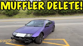 1994 Nissan 300ZX 30L w MUFFLER DELETE [upl. by Arahsak]