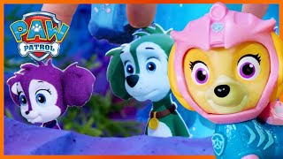 Aqua Pups Clear the Ink from Puplantis 🐙  PAW Patrol  Toy Play for Kids [upl. by Yerfej]