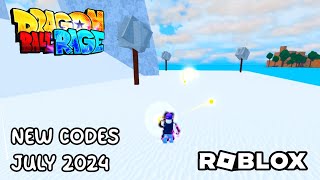 Roblox Dragon Ball Rage Codes July 2024 [upl. by Harberd]