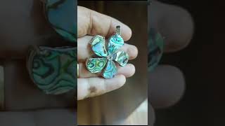 Abalone shell pendent [upl. by Onaicul]