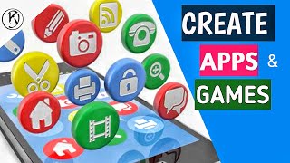 How to create your own game and app just 5 minutes [upl. by Inafets]