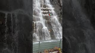 Khorfakkan Waterfalls  Khorfakkan uae dubai dxb khorfakkan waterfalls winter tamil music [upl. by Nyre186]