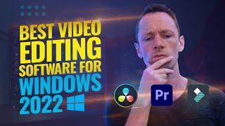 Best Video Editing Software for Windows PC  2022 Review [upl. by Anirac]